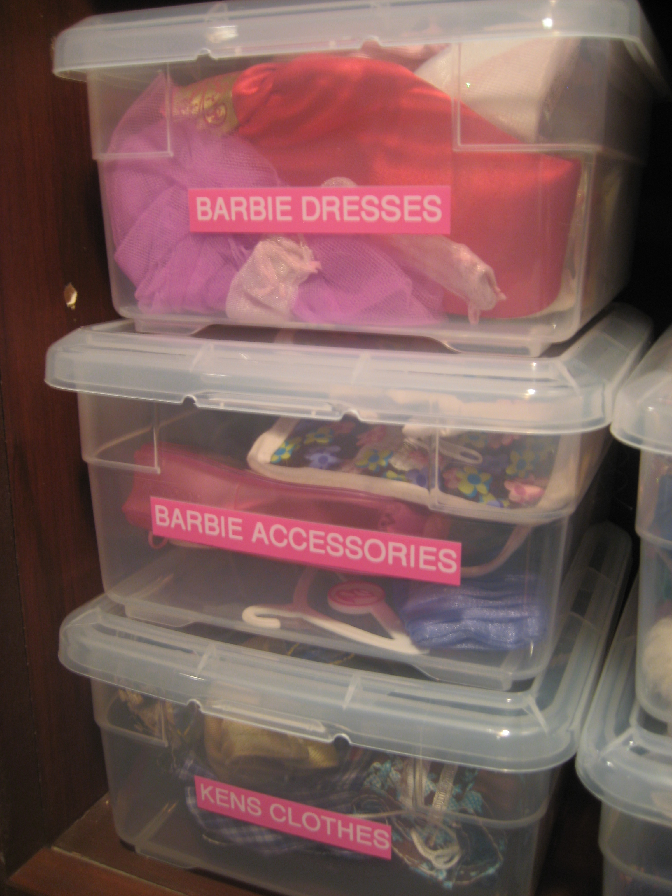 Organizing the Barbie Clutter in your Home