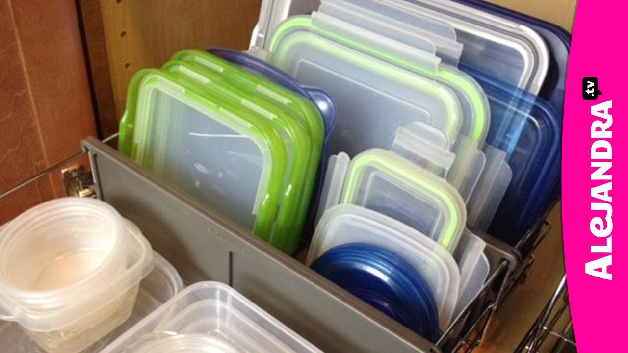 How to Organize Food Storage Containers 