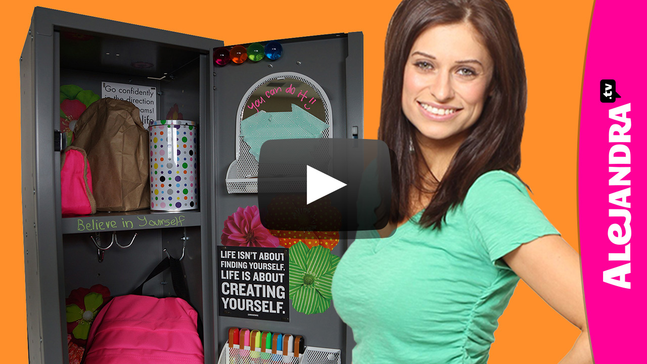 [VIDEO]: How to Organize Your Locker: Locker Organization & Decorating