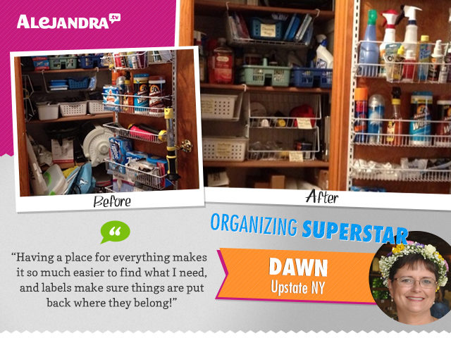 Dawn Transformed Her Pantry!